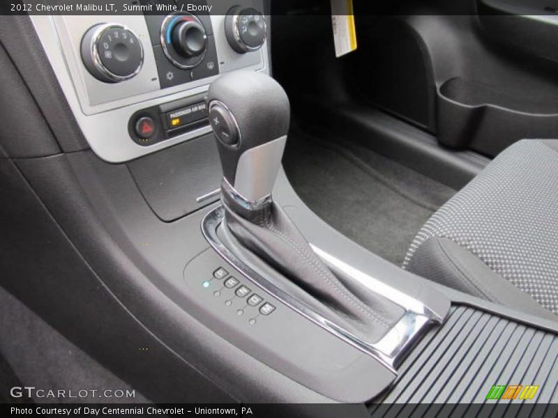 Summit White / Ebony 2012 Chevrolet Malibu LT