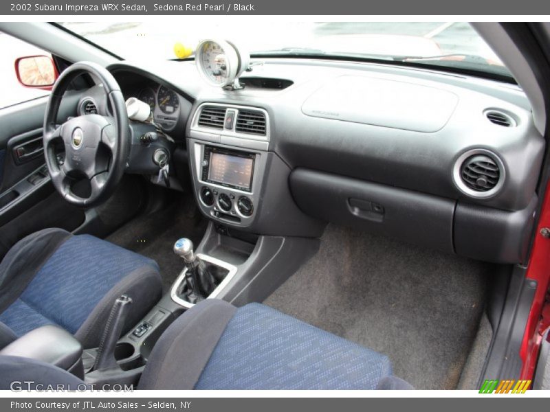 Sedona Red Pearl / Black 2002 Subaru Impreza WRX Sedan