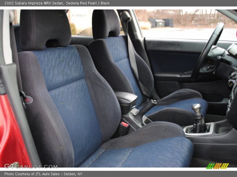  2002 Impreza WRX Sedan Black Interior