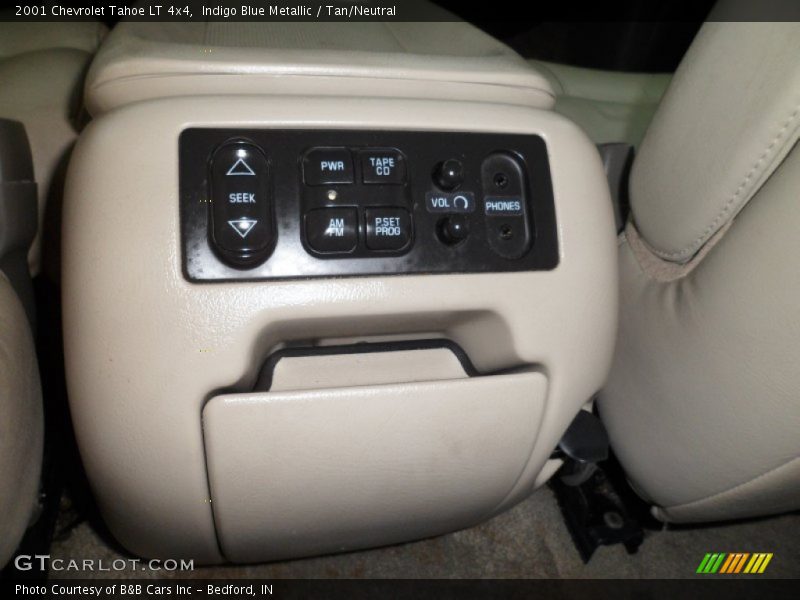Indigo Blue Metallic / Tan/Neutral 2001 Chevrolet Tahoe LT 4x4