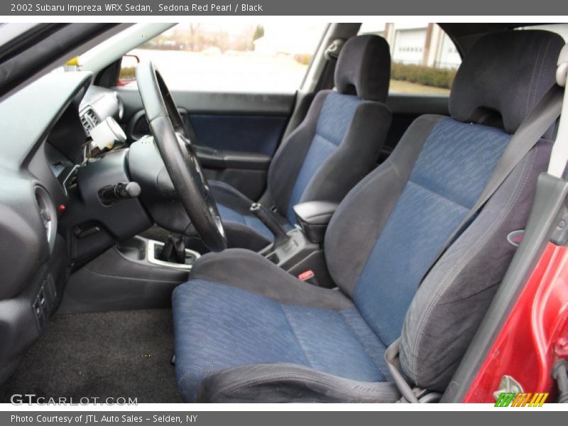  2002 Impreza WRX Sedan Black Interior