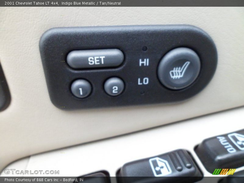 Indigo Blue Metallic / Tan/Neutral 2001 Chevrolet Tahoe LT 4x4