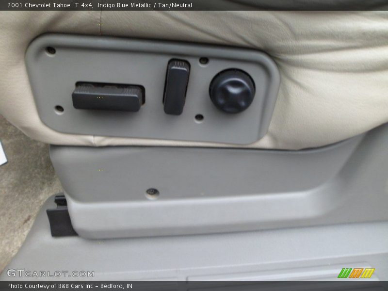 Indigo Blue Metallic / Tan/Neutral 2001 Chevrolet Tahoe LT 4x4