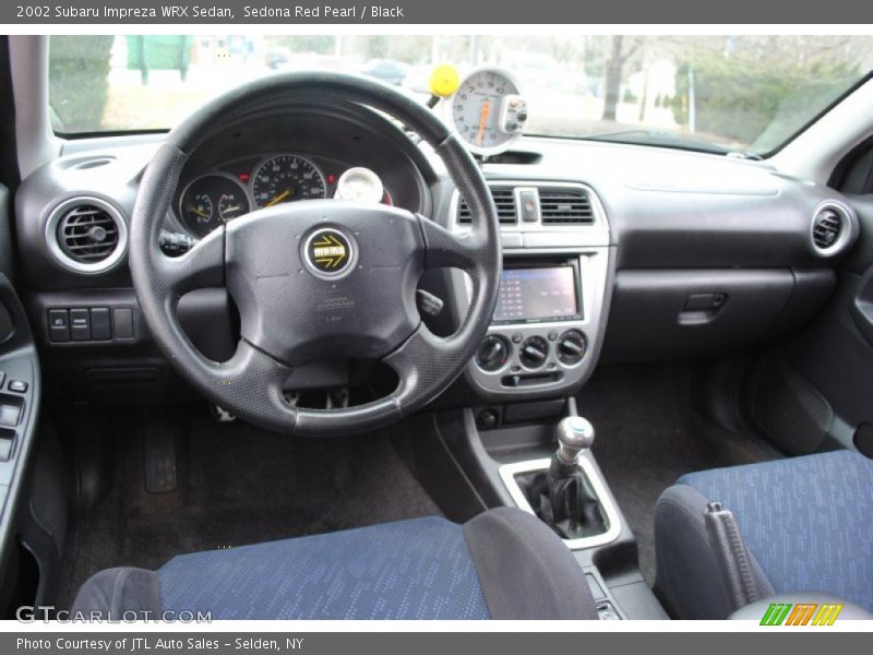  2002 Impreza WRX Sedan Black Interior