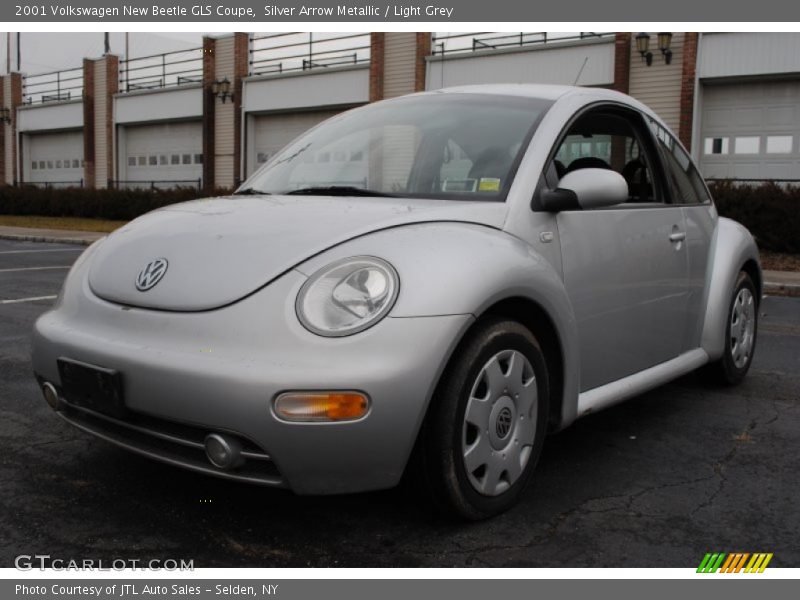 Silver Arrow Metallic / Light Grey 2001 Volkswagen New Beetle GLS Coupe