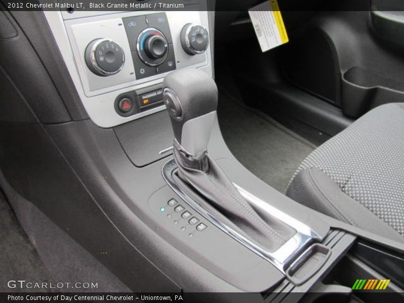 Black Granite Metallic / Titanium 2012 Chevrolet Malibu LT