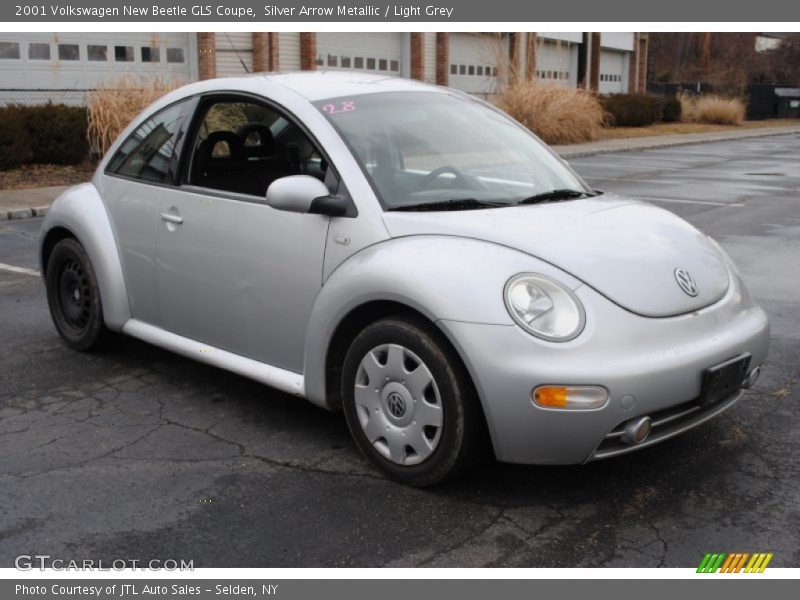 Silver Arrow Metallic / Light Grey 2001 Volkswagen New Beetle GLS Coupe