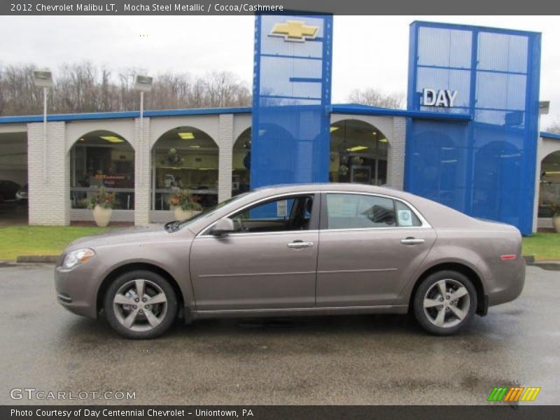 Mocha Steel Metallic / Cocoa/Cashmere 2012 Chevrolet Malibu LT