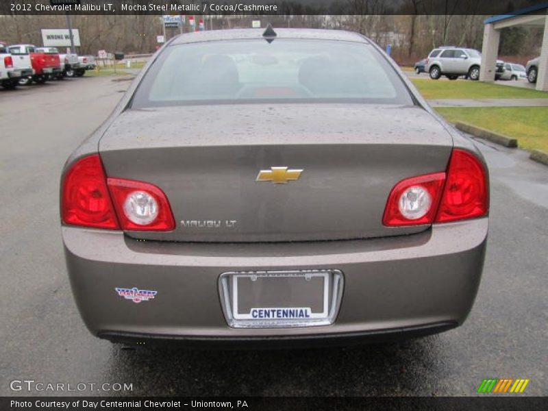 Mocha Steel Metallic / Cocoa/Cashmere 2012 Chevrolet Malibu LT