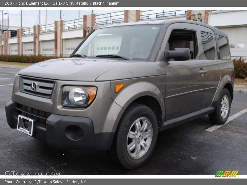 Galaxy Gray Metallic / Black/Titanium 2007 Honda Element EX