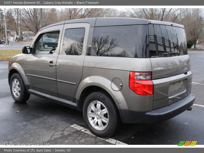 Galaxy Gray Metallic / Black/Titanium 2007 Honda Element EX