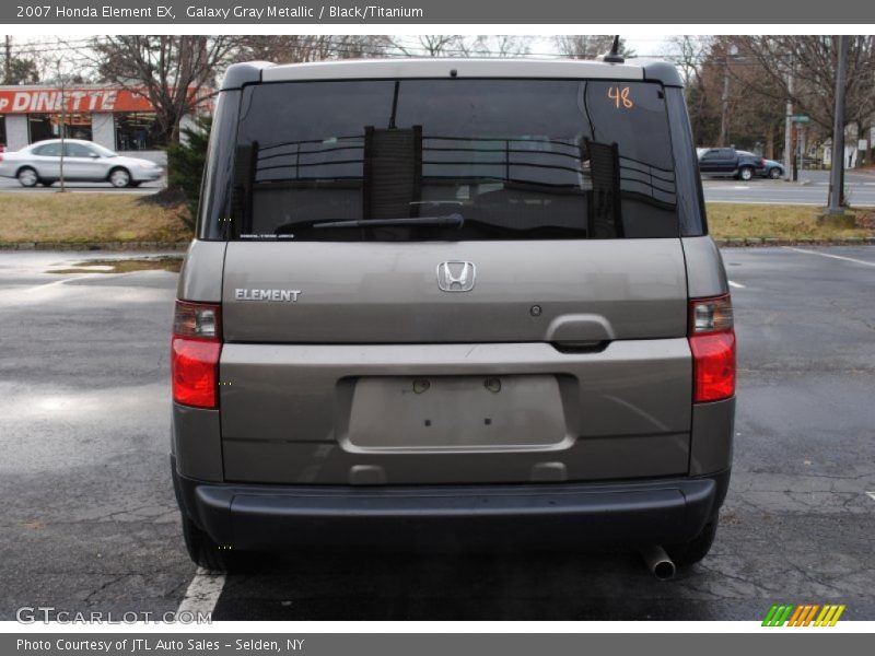 Galaxy Gray Metallic / Black/Titanium 2007 Honda Element EX