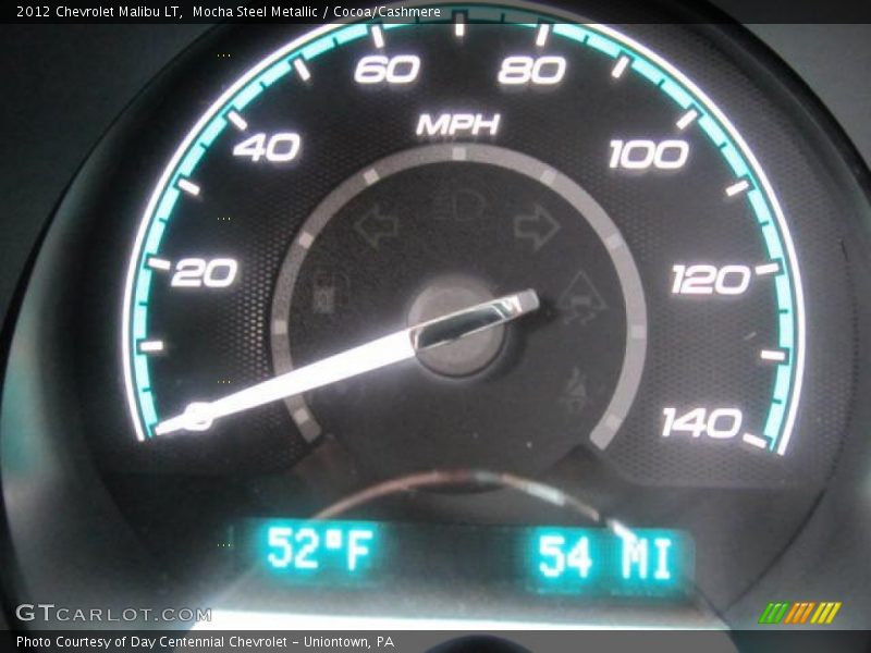 Mocha Steel Metallic / Cocoa/Cashmere 2012 Chevrolet Malibu LT