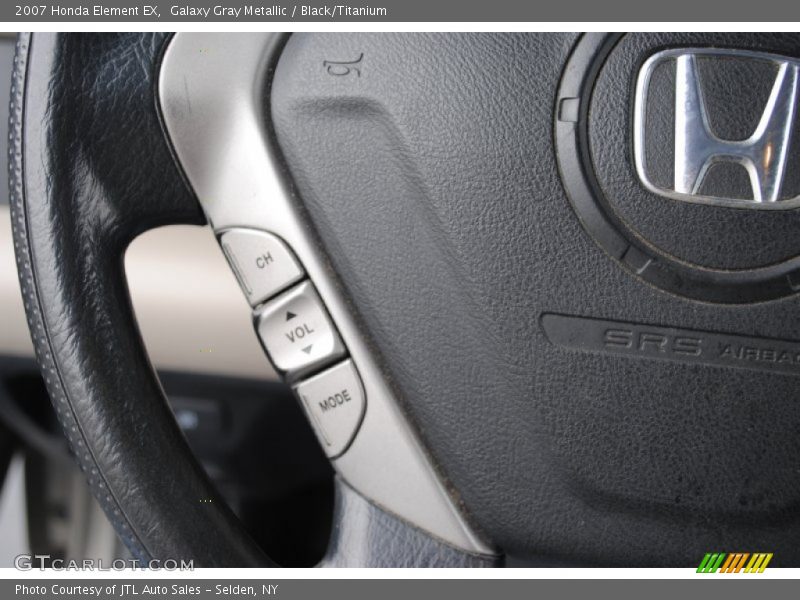 Galaxy Gray Metallic / Black/Titanium 2007 Honda Element EX