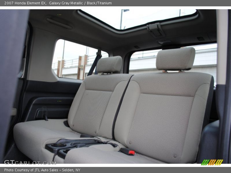 Rear Seat of 2007 Element EX