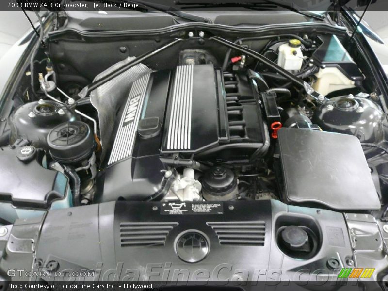 Jet Black / Beige 2003 BMW Z4 3.0i Roadster