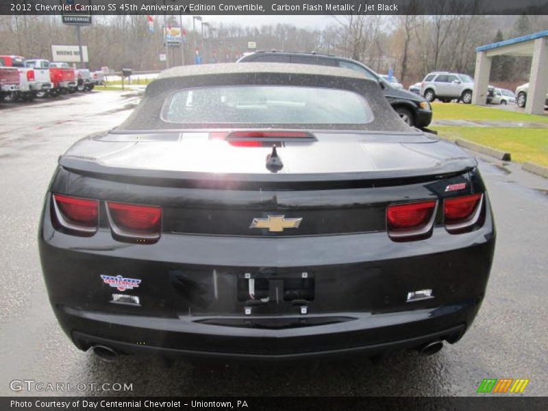 Carbon Flash Metallic / Jet Black 2012 Chevrolet Camaro SS 45th Anniversary Edition Convertible