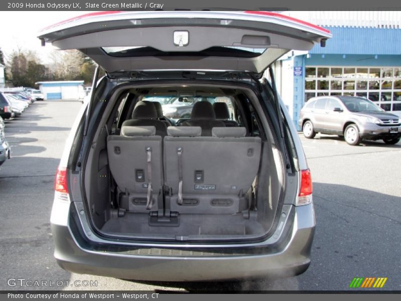 Slate Green Metallic / Gray 2009 Honda Odyssey LX