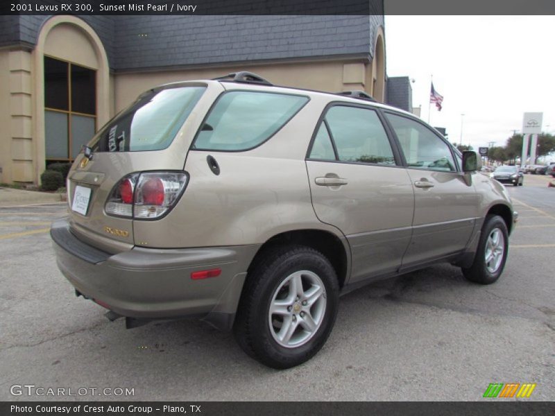 Sunset Mist Pearl / Ivory 2001 Lexus RX 300