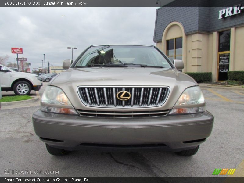 Sunset Mist Pearl / Ivory 2001 Lexus RX 300