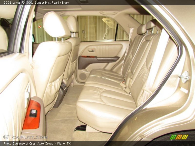 Sunset Mist Pearl / Ivory 2001 Lexus RX 300