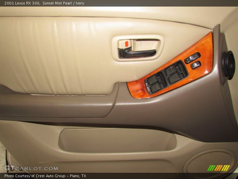 Sunset Mist Pearl / Ivory 2001 Lexus RX 300