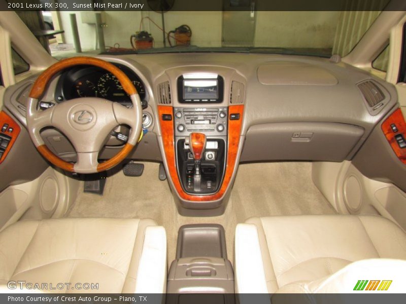 Sunset Mist Pearl / Ivory 2001 Lexus RX 300