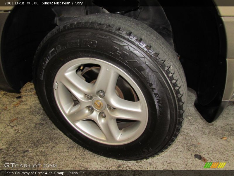 Sunset Mist Pearl / Ivory 2001 Lexus RX 300