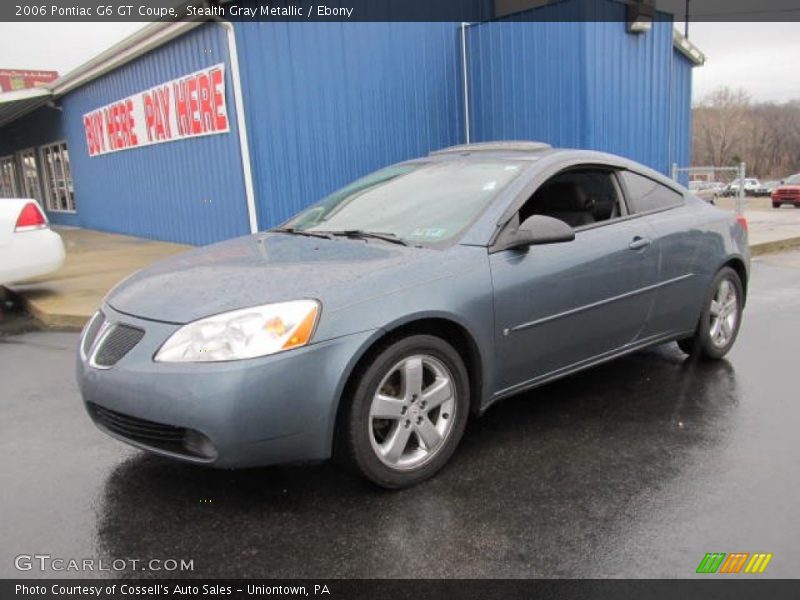 Stealth Gray Metallic / Ebony 2006 Pontiac G6 GT Coupe