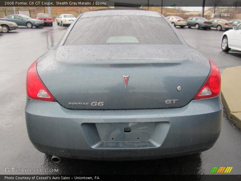 Stealth Gray Metallic / Ebony 2006 Pontiac G6 GT Coupe