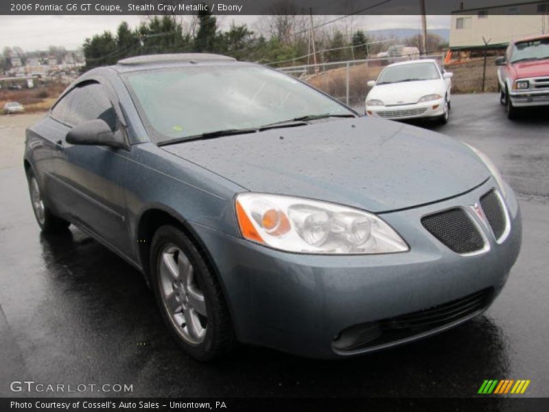 Stealth Gray Metallic / Ebony 2006 Pontiac G6 GT Coupe