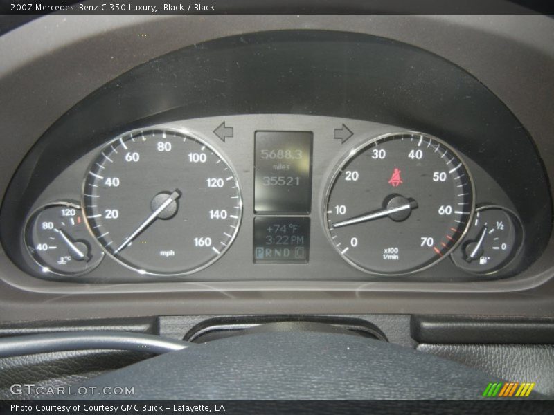  2007 C 350 Luxury 350 Luxury Gauges