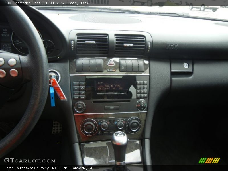 Black / Black 2007 Mercedes-Benz C 350 Luxury