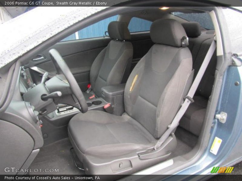 Stealth Gray Metallic / Ebony 2006 Pontiac G6 GT Coupe