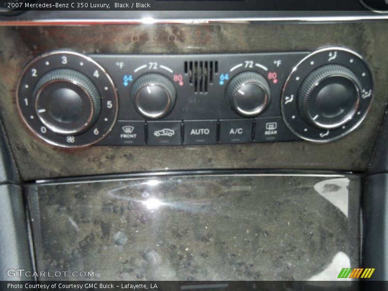 Black / Black 2007 Mercedes-Benz C 350 Luxury