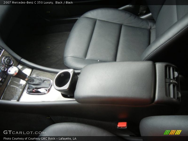 Black / Black 2007 Mercedes-Benz C 350 Luxury