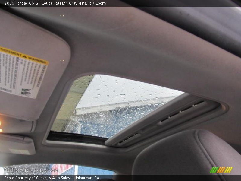 Stealth Gray Metallic / Ebony 2006 Pontiac G6 GT Coupe