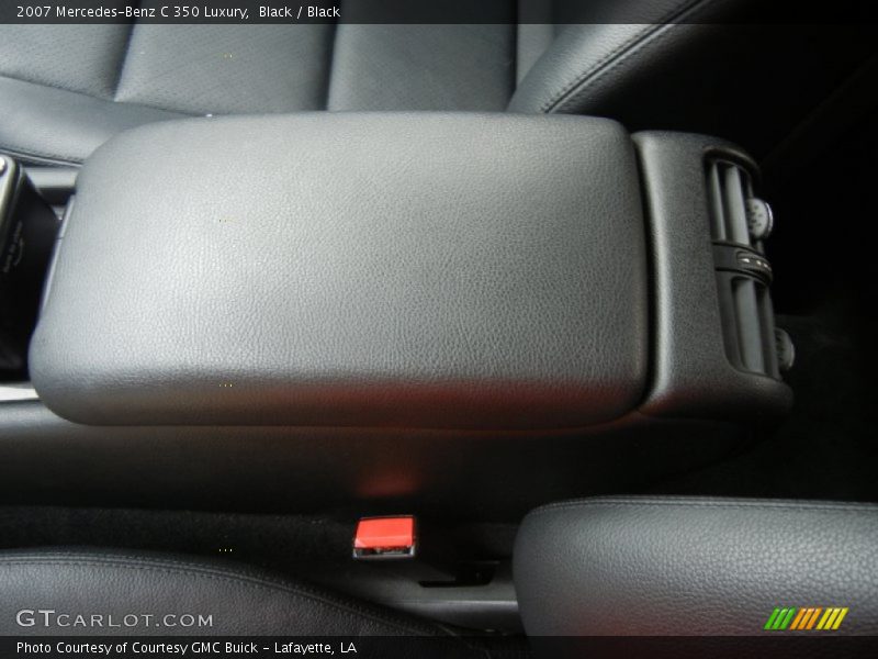 Black / Black 2007 Mercedes-Benz C 350 Luxury