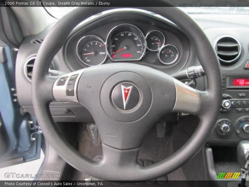 Stealth Gray Metallic / Ebony 2006 Pontiac G6 GT Coupe
