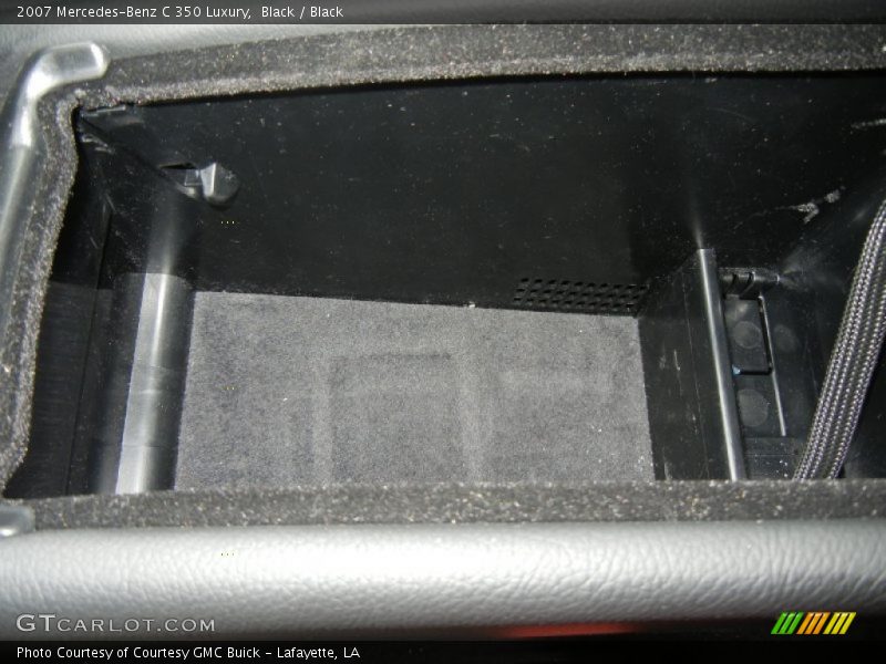 Black / Black 2007 Mercedes-Benz C 350 Luxury