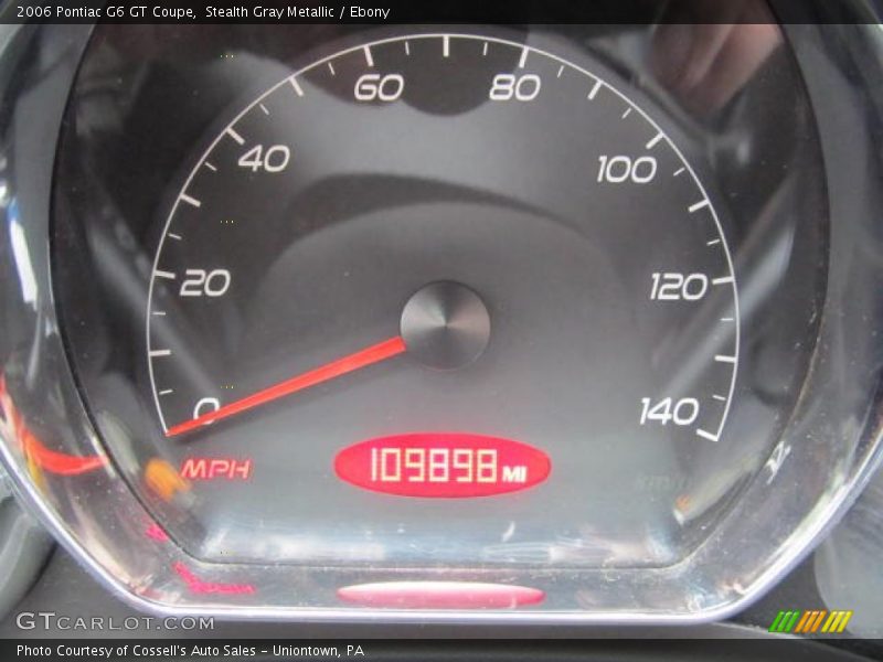 Stealth Gray Metallic / Ebony 2006 Pontiac G6 GT Coupe