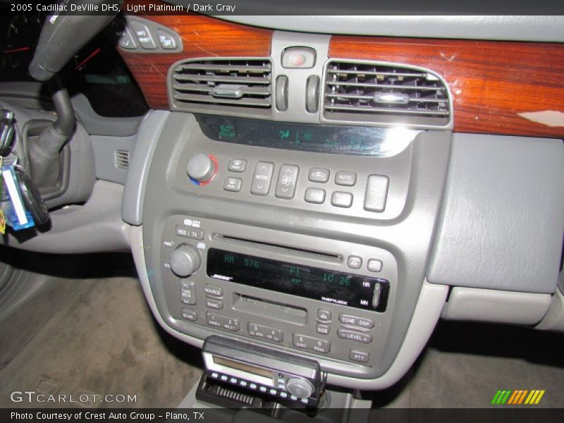 Controls of 2005 DeVille DHS