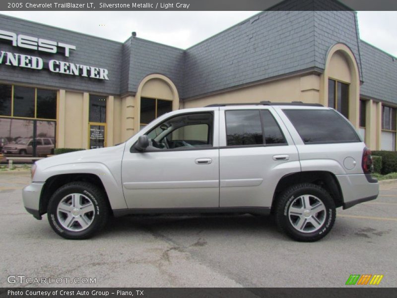 Silverstone Metallic / Light Gray 2005 Chevrolet TrailBlazer LT