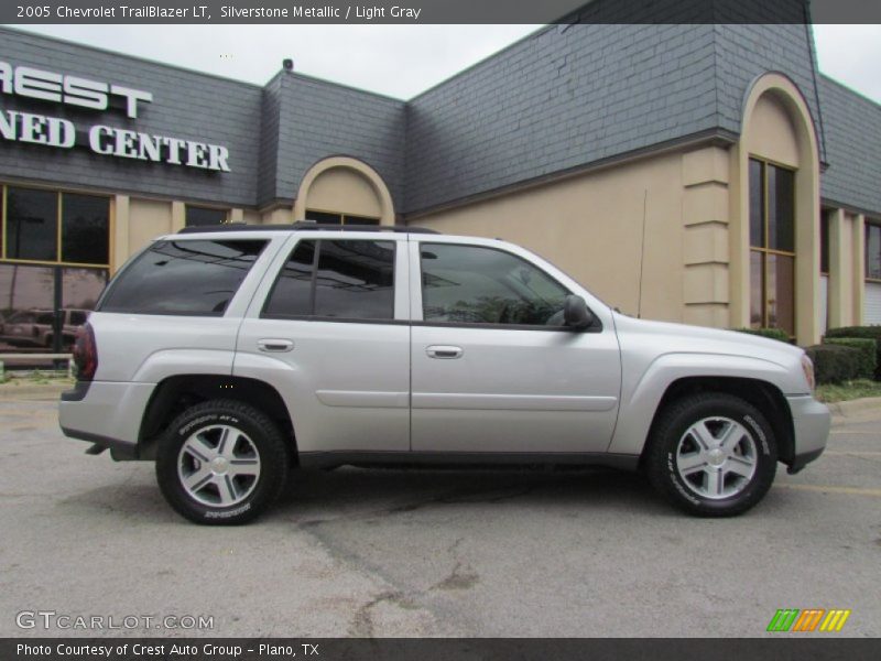 Silverstone Metallic / Light Gray 2005 Chevrolet TrailBlazer LT