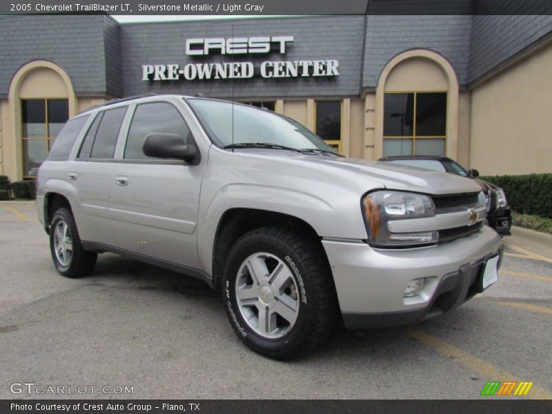 Silverstone Metallic / Light Gray 2005 Chevrolet TrailBlazer LT