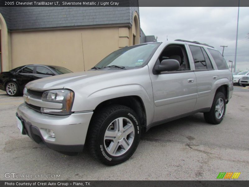 Silverstone Metallic / Light Gray 2005 Chevrolet TrailBlazer LT