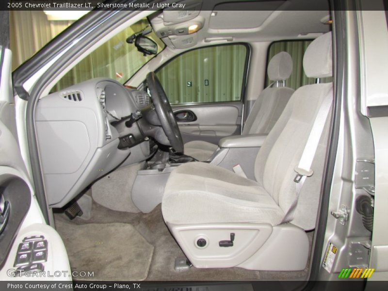 Silverstone Metallic / Light Gray 2005 Chevrolet TrailBlazer LT