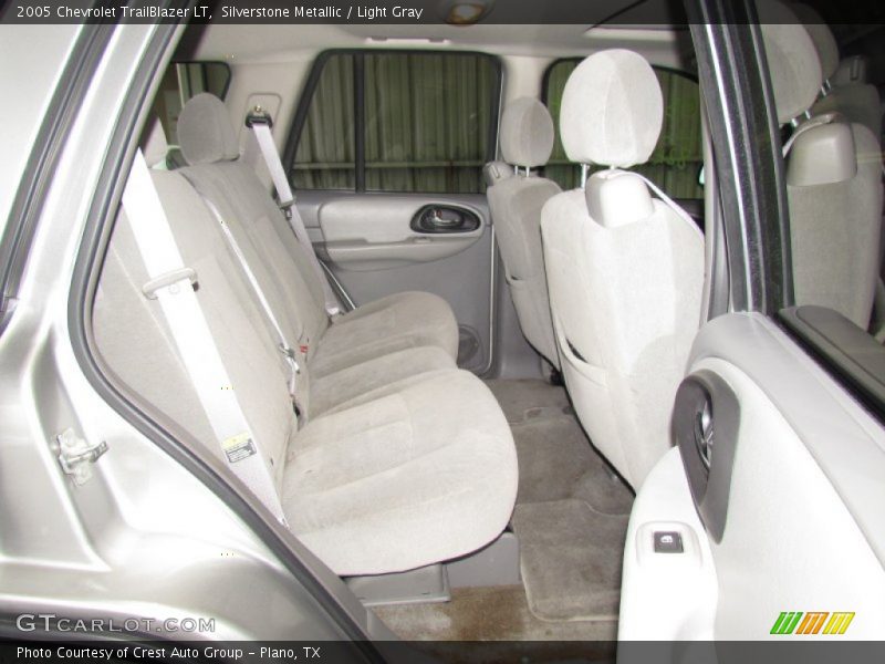Silverstone Metallic / Light Gray 2005 Chevrolet TrailBlazer LT