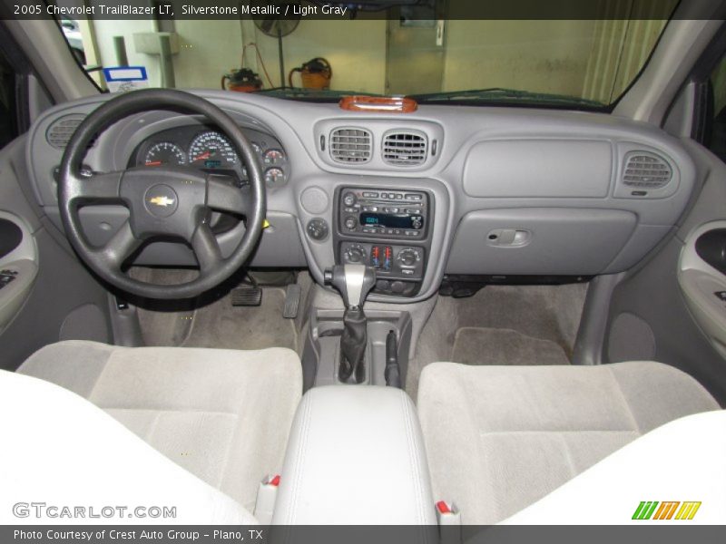 Silverstone Metallic / Light Gray 2005 Chevrolet TrailBlazer LT