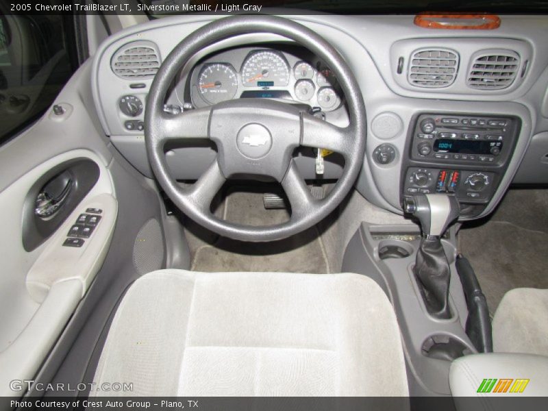 Silverstone Metallic / Light Gray 2005 Chevrolet TrailBlazer LT